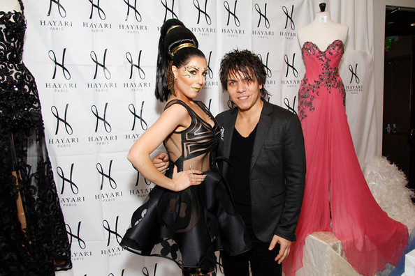 NEW COLLECTION SHOWCASED BY HAYARI PARIS TO THE CELEBS IN HOLLYWOOD DURING THE AWARD SEASON 2014