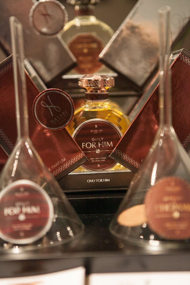 Hayari's Debut for the two Men's Fragrances,