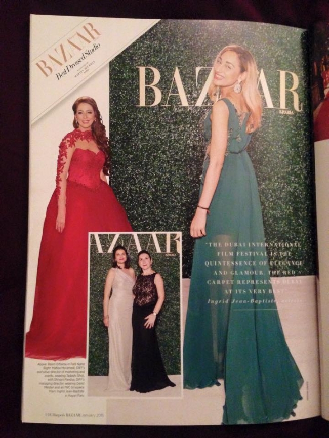 Latest film festivals: Nabil Hayari, the favorite designers on the red carpet.