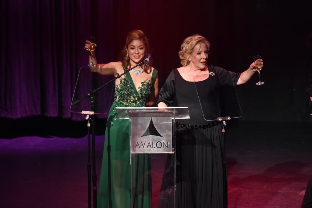 Pamela Price and Michele Elyzabeth, executive producer and founder of the Hollywood Beauty Awards