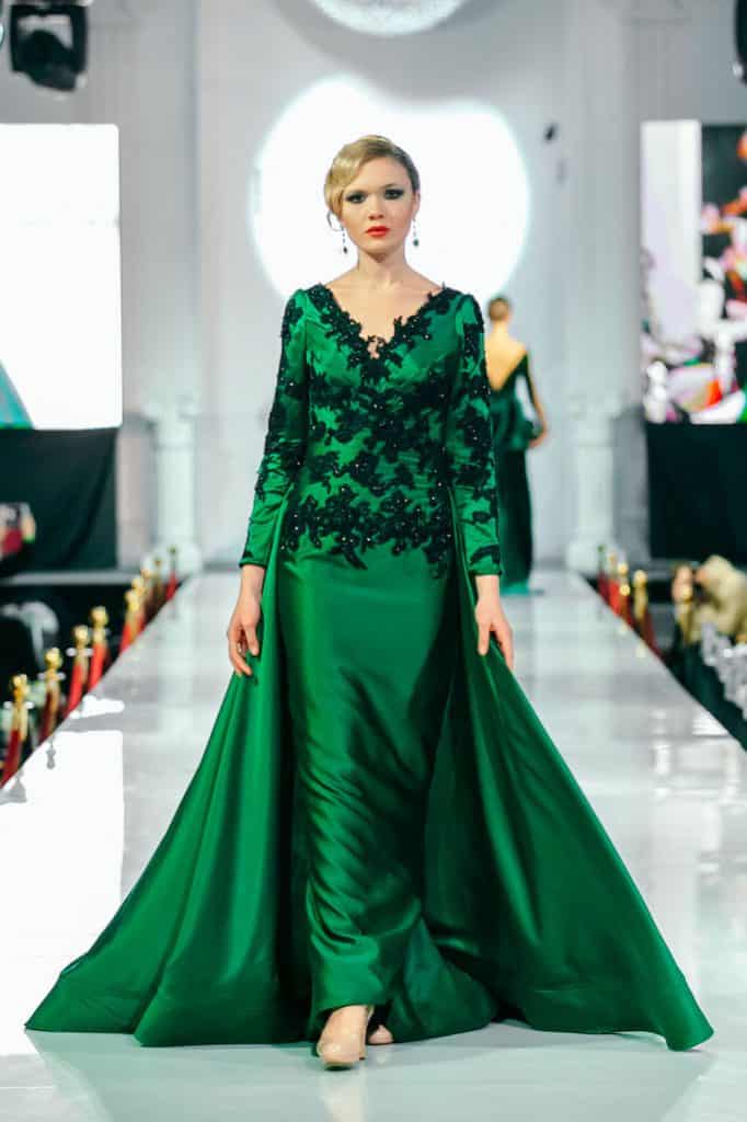 robe vert gazon
